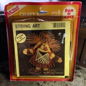 1980 String Art Kit (Unopened) #1214 Girl